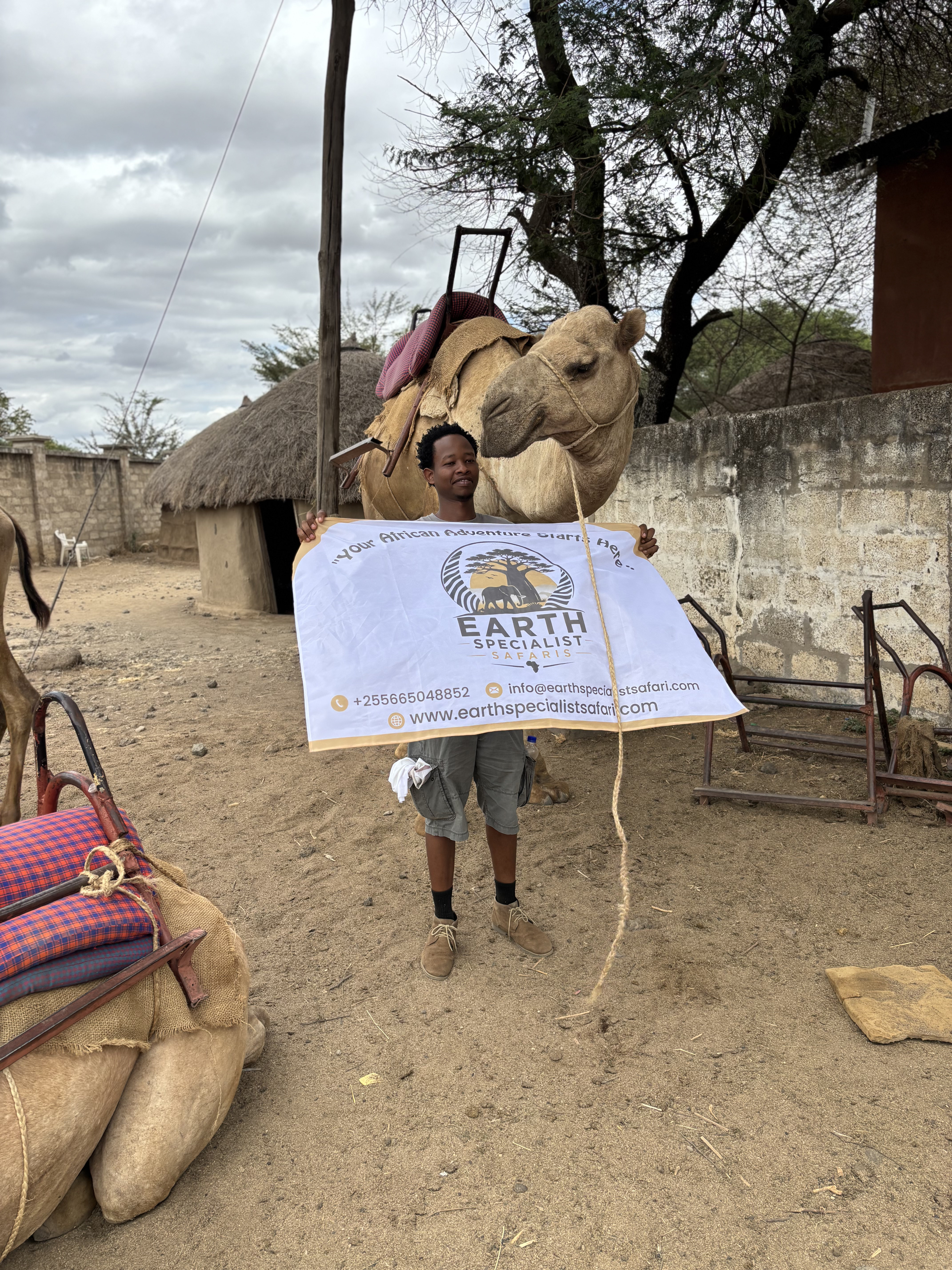 Camel Trekking Expedition Across Open Bushlands